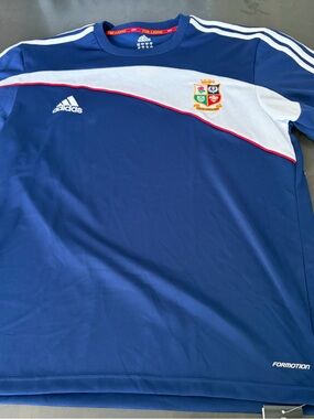 NWT ADIDAS British & Irish Lions 2009 South Africa Tour Rugby Shirt Men’s L